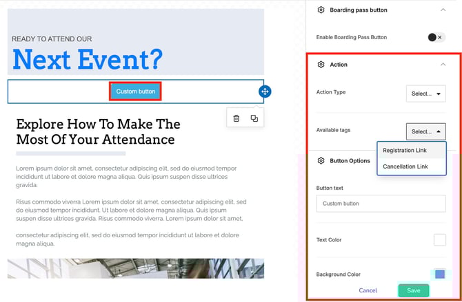 guest custom button EN